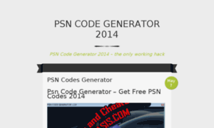 Psncodegenerator2014s.wordpress.com thumbnail