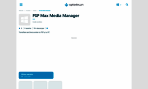 Psp-max-media-manager.uptodown.com thumbnail