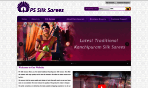 Pssilksarees.com thumbnail