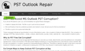 Pstrepairoutlook2007.com thumbnail