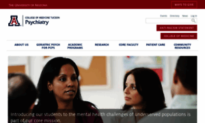 Psychiatry.arizona.edu thumbnail