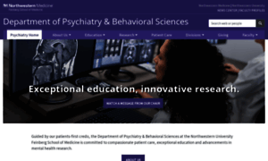 Psychiatry.northwestern.edu thumbnail