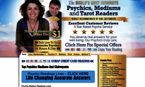 Psychic-readings-lines.com thumbnail