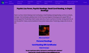 Psychiclisaparon.com thumbnail