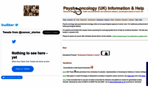 Psycho-oncology.info thumbnail