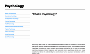 Psychology.iresearchnet.com thumbnail