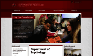 Psychology.louisiana.edu thumbnail
