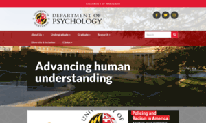 Psychology.umd.edu thumbnail