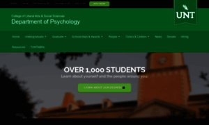 Psychology.unt.edu thumbnail