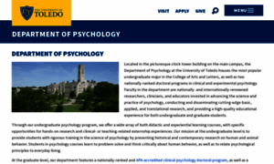 Psychology.utoledo.edu thumbnail