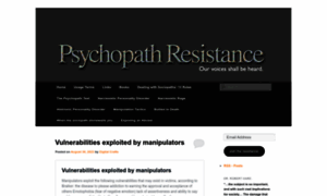 Psychopathresistance.wordpress.com thumbnail