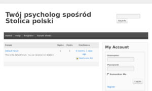 Psychoterapiawarszawa.beeforums.net thumbnail