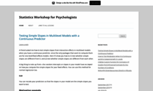 Psychstatsworkshop.wordpress.com thumbnail