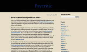 Psycritic.com thumbnail