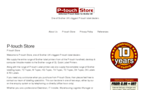 Ptouch-store.co.uk thumbnail
