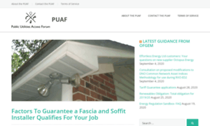 Puaf.org.uk thumbnail