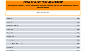 Pubg-stylish-text-generator.blogspot.com thumbnail