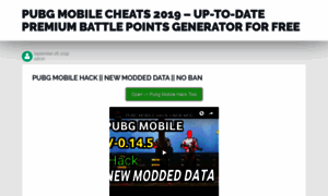 Pubgmobilecheats2019.club thumbnail