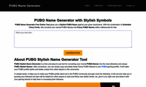 Pubgnamegenerator.co thumbnail