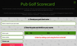 Pubgolfscorecard.co.uk thumbnail