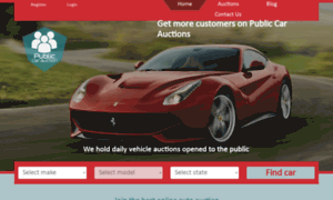 Public-car-auction.com thumbnail