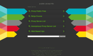 Public-proxy.info thumbnail