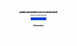 Public.newrandom.com thumbnail