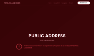 Publicaddress.de thumbnail