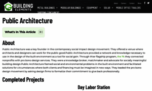 Publicarchitecture.org thumbnail