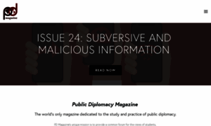 Publicdiplomacymagazine.com thumbnail