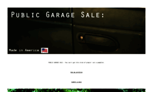 Publicgaragesale.tumblr.com thumbnail