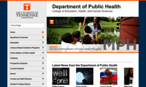 Publichealth.utk.edu thumbnail