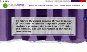 Publicjustice.net thumbnail