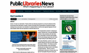 Publiclibrariesnews.com thumbnail