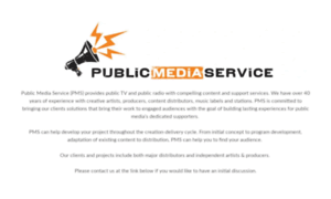 Publicmediaservice.org thumbnail