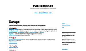 Publicsearch.eu thumbnail