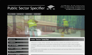 Publicsectorspecifier.co.uk thumbnail