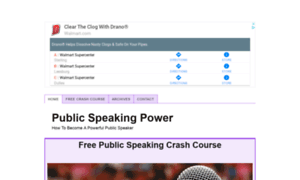 Publicspeakingpower.com thumbnail