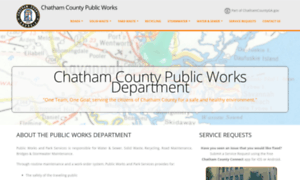 Publicworks.chathamcounty.org thumbnail