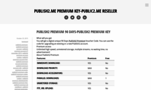 Publish2premium.wordpress.com thumbnail