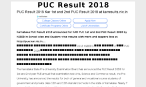 Pucresults2018.in thumbnail