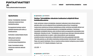 Puhtaatvaatteet.fi thumbnail