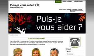 Puisjevousaider.fr thumbnail