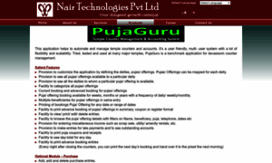Pujaguru.nairtechnologies.com thumbnail