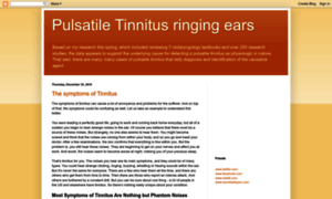 Pulsatile-tinnitus.blogspot.com thumbnail