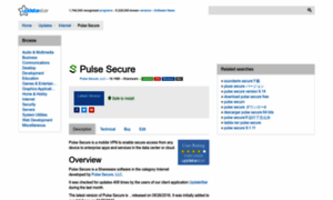 Pulse-secure.updatestar.com thumbnail