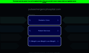Pulseemergencyhospital.com thumbnail