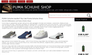 Puma-schuhe-shop.de thumbnail