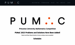Pumac.princeton.edu thumbnail