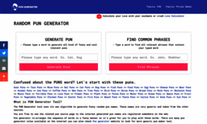 Pun-generator.com thumbnail